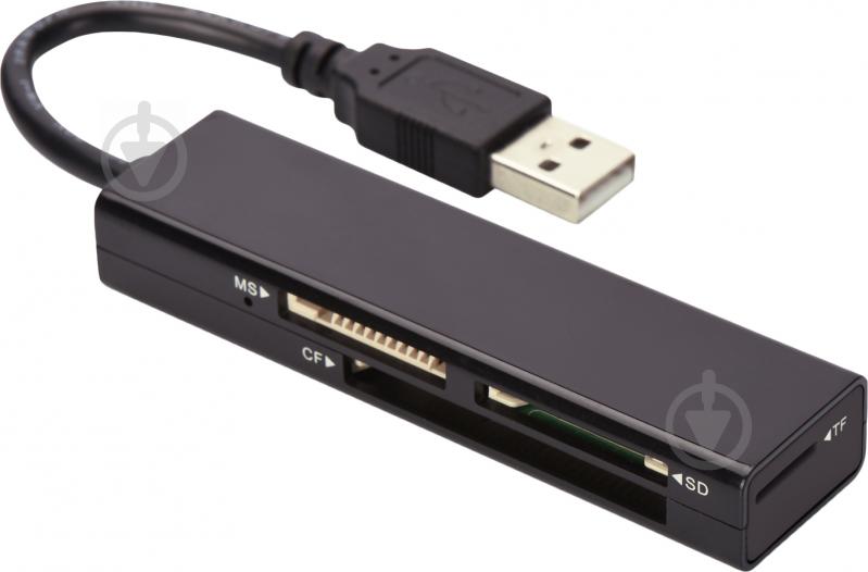 Кардридер Digitus  Ednet USB 2.0 (85241) - фото 1