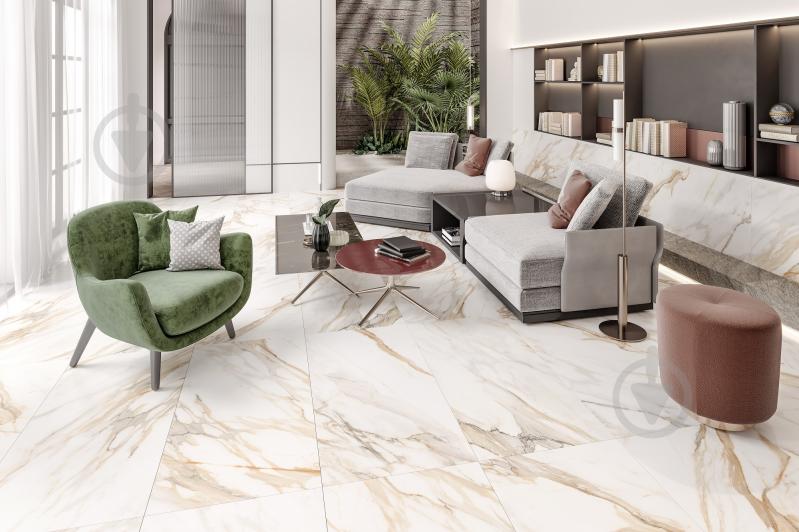 Плитка Allore Group Calacatta Gold F P R Satin 60x120 см - фото 3