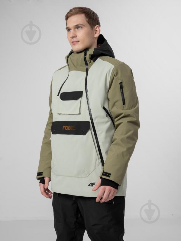 Анорак мужской демисезонный 4F SNOWBOARD JACKET KUMS002 H4Z22-KUMS002-44S р.L оливковый - фото 1 Анорак мужской демисезонный 4F SNOWBOARD JACKET KUMS002 H4Z22-KUMS002-44S р.L оливковый - фото 1