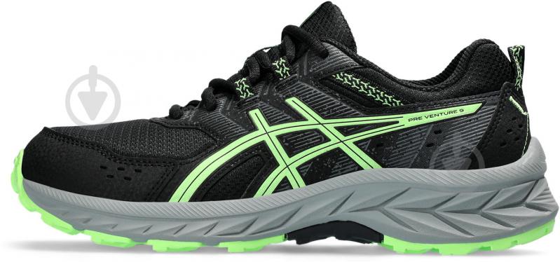 Кросівки для хлопчиків демісезонні Asics PRE VENTURE 9 GS 1014A276_004 р.37,5 чорні - фото 3