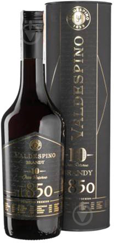 Бренди Valdespino 10 Gran Reserva 40% в тубусе 0,7 л - фото 1