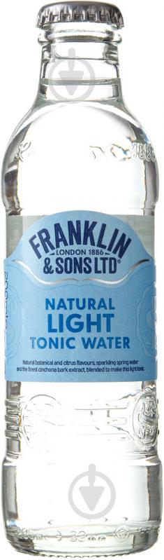 Тоник Franklin & Sons Natural Light 0,2 л - фото 1