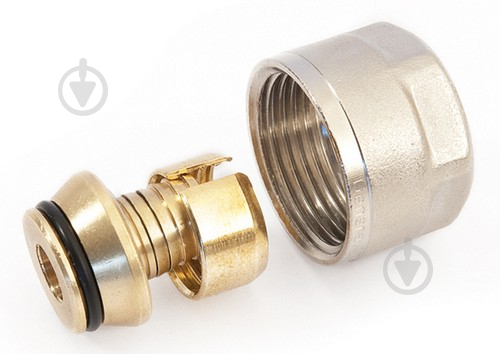 Євроконус General Fittings Ø16 х 2,0 х 3/4" нікель (330080N051620A) ПЕ - фото 1