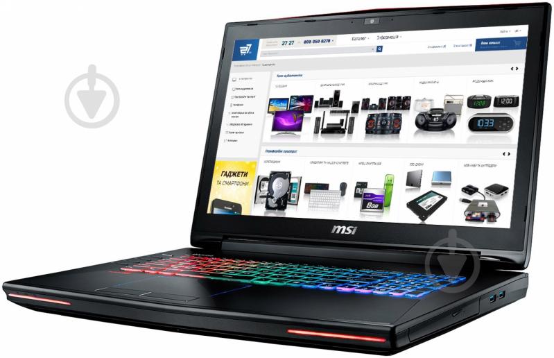 Ноутбук MSI GT72-6QD Dominator G 17,3" (GT726QD-214UA) black - фото 2