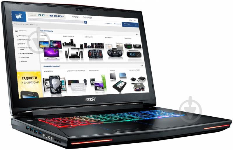 Ноутбук MSI GT72-6QD Dominator G 17,3" (GT726QD-214UA) black - фото 3