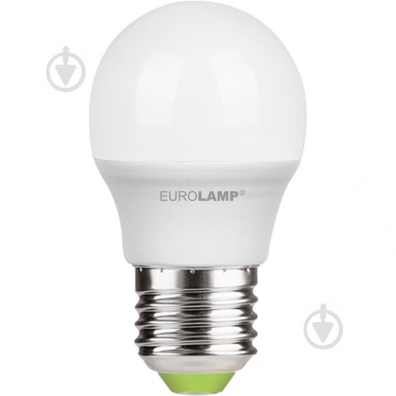 Лампа світлодіодна Eurolamp LED EURO 5 Вт G45 матова E27 175 В 4000 К LED-G45-05274(EURO) - фото 2