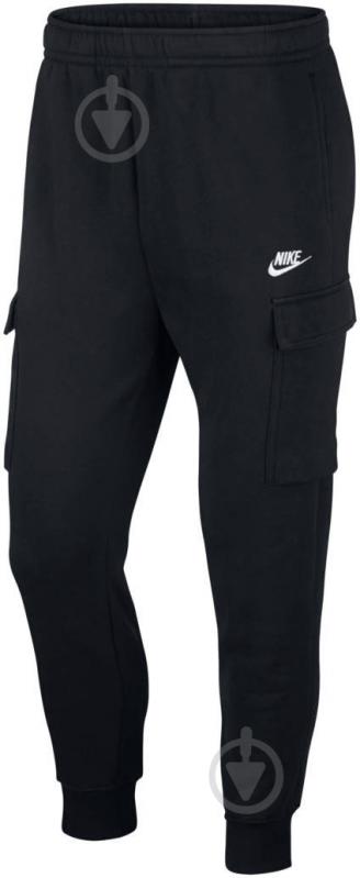 Брюки Nike M NSW CLUB PANT CARGO BB CD3129-010 р. XS черный - фото 9