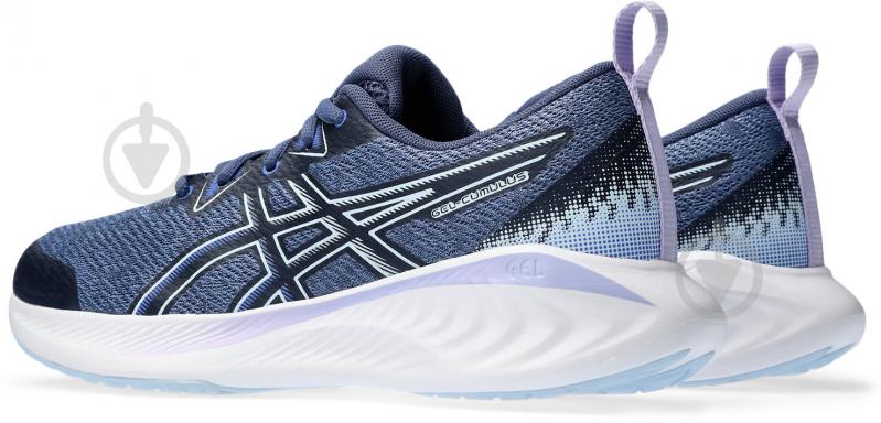 Кроссовки для девочек демисезонные Asics GEL-CUMULUS 25 GS 1014A312_401 р.39 серые - фото 5