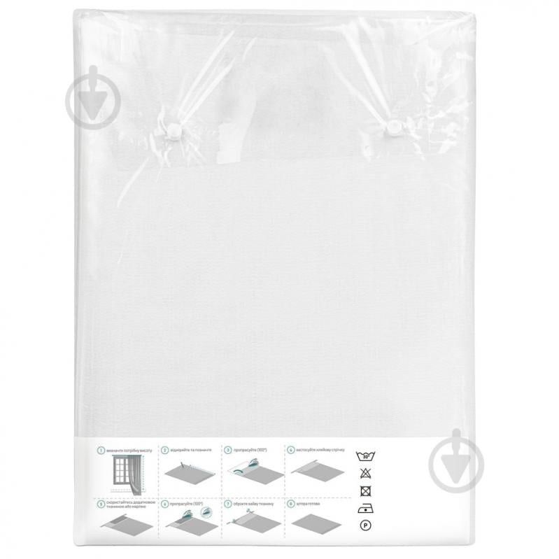 Тюль Fortuna 300х275 см белый Decora textile - фото 4