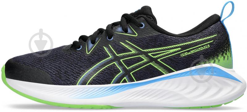 Кросівки для хлопчиків демісезонні Asics GEL-CUMULUS 25 GS 1014A312_002 р.39,5 чорні - фото 3