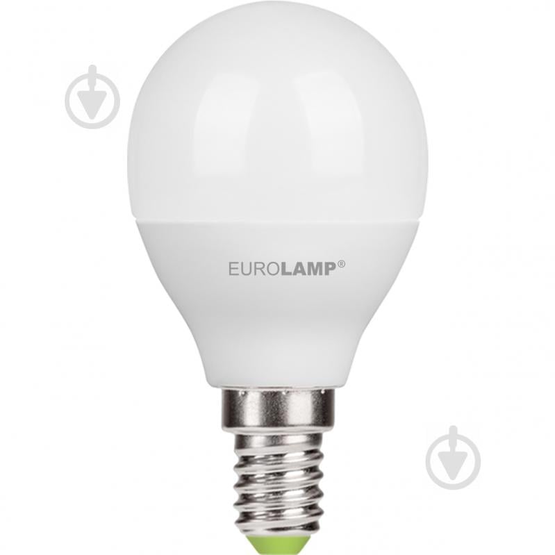 Лампа светодиодная Eurolamp LED EURO 5 Вт G45 матовая E14 175 В 3000 К LED-G45-05143(EURO) - фото 2