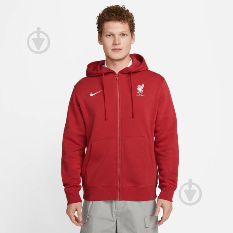 Джемпер Nike LFC M NSW CLUB HOODIE FZ BB DV4581-687 р.XS рожевий - фото 1 Джемпер Nike LFC M NSW CLUB HOODIE FZ BB DV4581-687 р.XS рожевий - фото 1