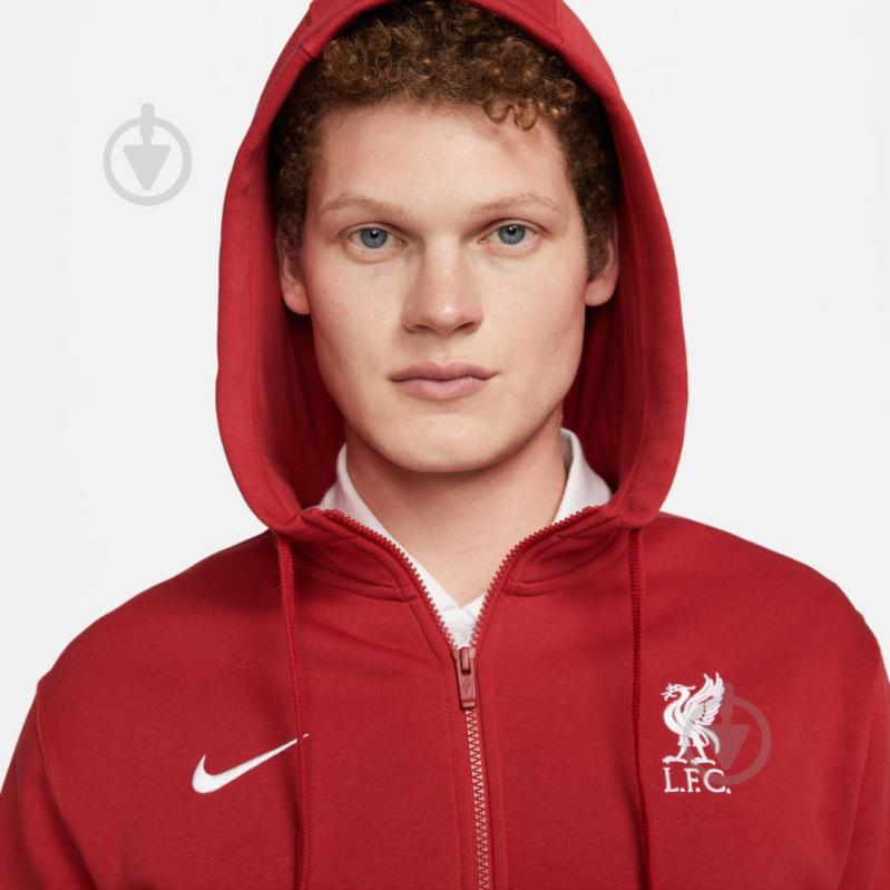 Джемпер Nike LFC M NSW CLUB HOODIE FZ BB DV4581-687 р.3XL рожевий - фото 3 Джемпер Nike LFC M NSW CLUB HOODIE FZ BB DV4581-687 р.3XL рожевий - фото 3