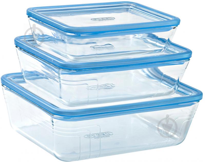 Форма з кришкою Pyrex Pure Glass 19x14x5 см (241A000) - фото 4