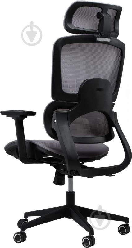 Кресло GT Racer B-529B серый - фото 2