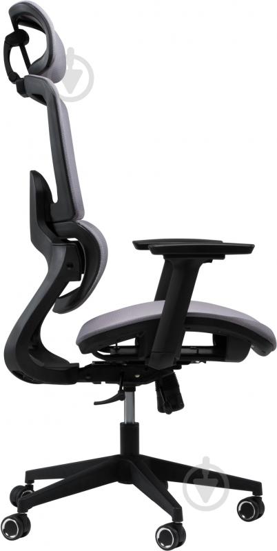 Кресло GT Racer B-529B серый - фото 4