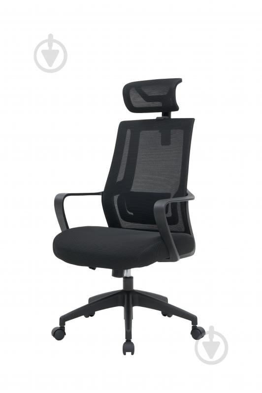 Крісло офісне OfficePro Harmony OC310-B-B-B Black чорний - фото 1 Крісло офісне OfficePro Harmony OC310-B-B-B Black чорний - фото 1