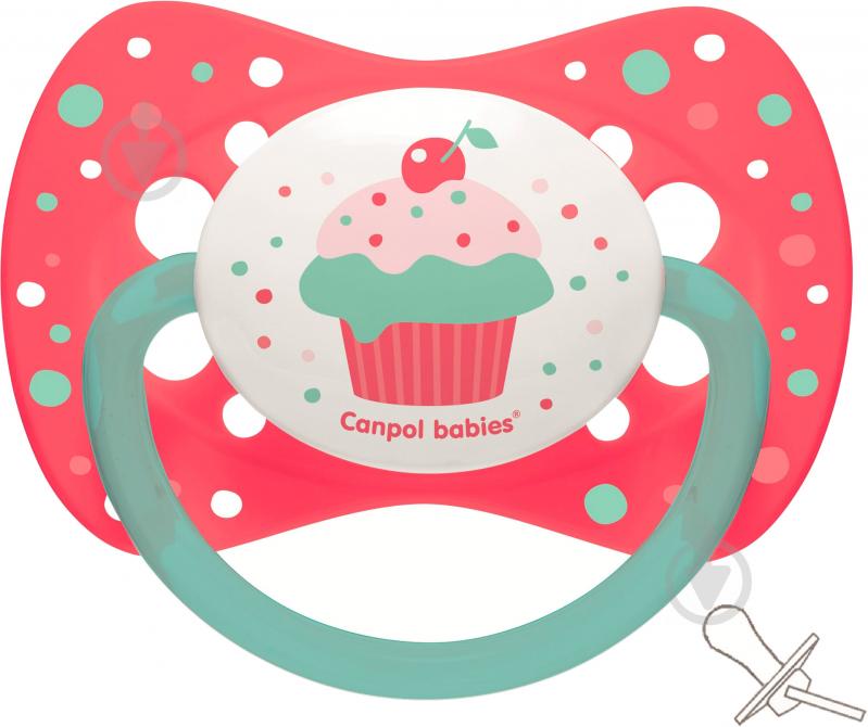 Пустышка симметричная Canpol Babies Cupcake 23/283_pin - фото 1