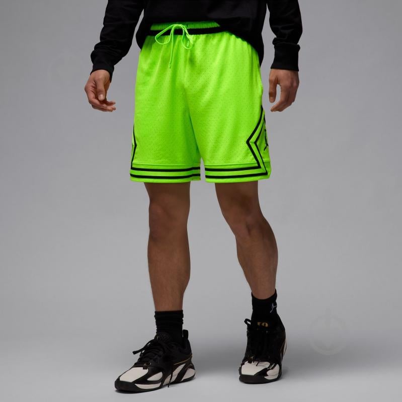 Шорты Jordan M J DF SPRT DMND SHORT HF9910-358 р. S зеленый - фото 1 Шорты Jordan M J DF SPRT DMND SHORT HF9910-358 р. S зеленый - фото 1