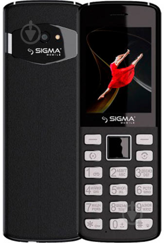 Мобильный телефон Sigma mobile X-style 24 ONYX grey - фото 1