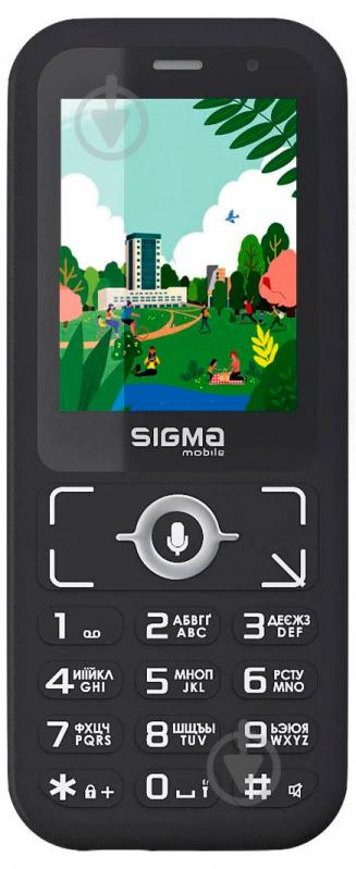 Мобільний телефон Sigma mobile X-Style S3500 sKai black - фото 1