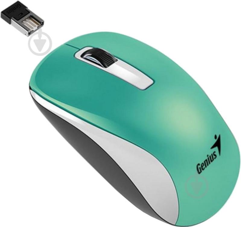 Миша Genius NX-7010 (31030114109) turquoise - фото 2
