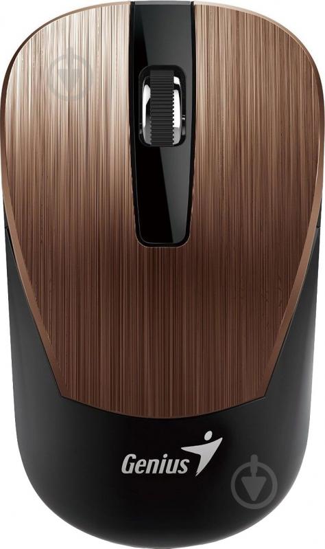 Мышь Genius NX-7015 WL (31030119104) brown - фото 1 Мышь Genius NX-7015 WL (31030119104) brown - фото 1