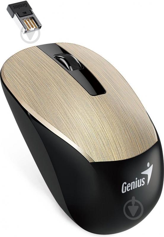 Мышь Genius NX-7015 WL (31030119103) gold - фото 2