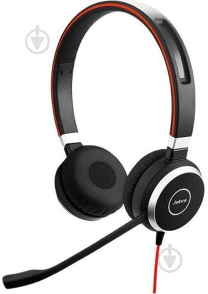Наушники Jabra Evolve 40 MS Stereo black (6399-823-109) - фото 1