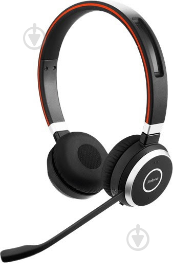 Навушники Jabra Evolve 65 MS Stereo black (6599-823-309) - фото 1