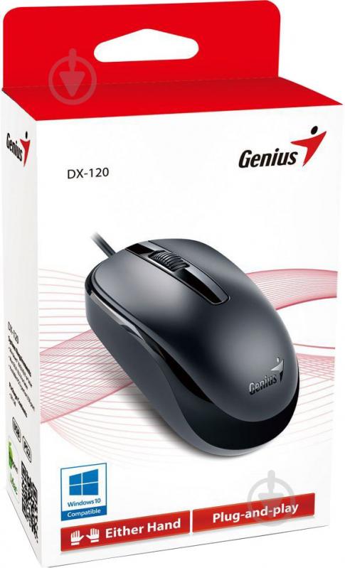 Мышь Genius DX-120 USB Black (31010105100) - фото 3