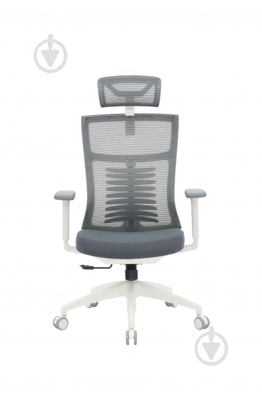 Крісло офісне OfficePro Officepro Balance OC550-W-DG-DG White/Dark Gray темно-сірий - фото 2