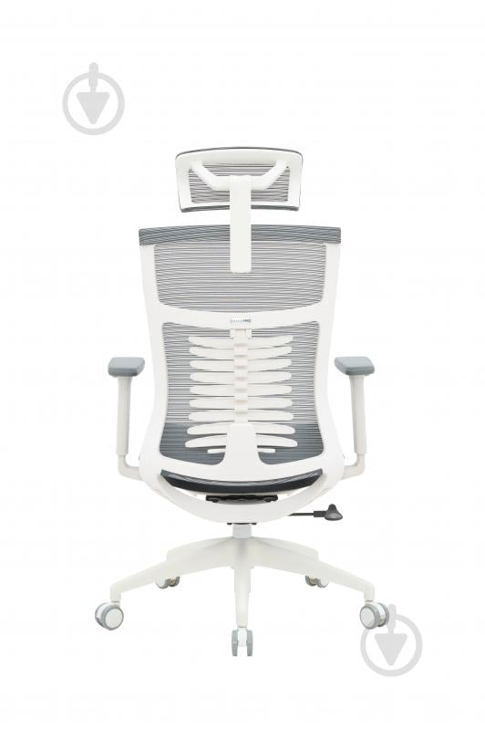 Крісло офісне OfficePro Officepro Balance OC550-W-DG-DG White/Dark Gray темно-сірий - фото 3