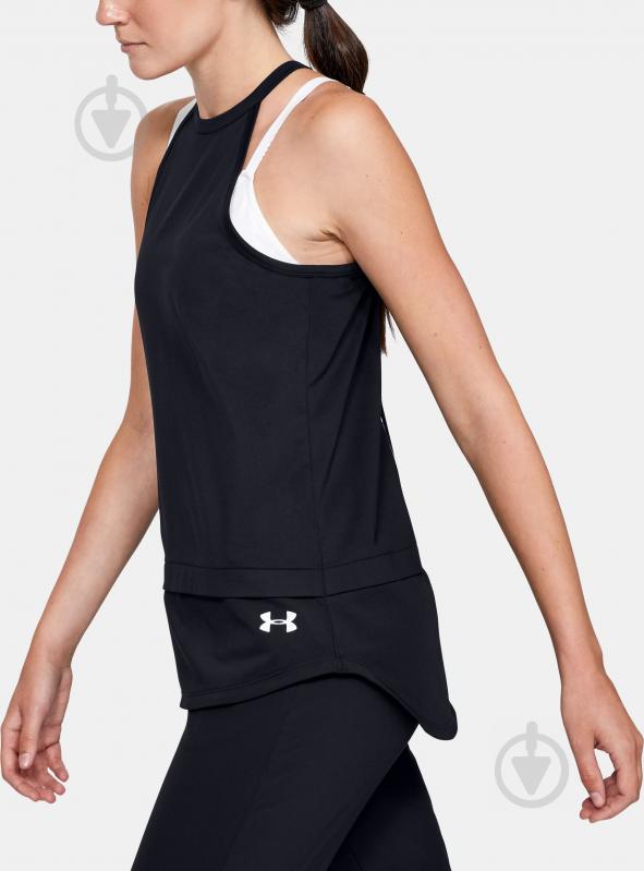 Майка Under Armour UA Armour Sport Tank 1351597-001 р.S черный - фото 3