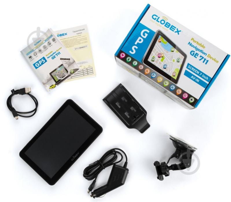 GPS-навигатор Globex GE711 - фото 4