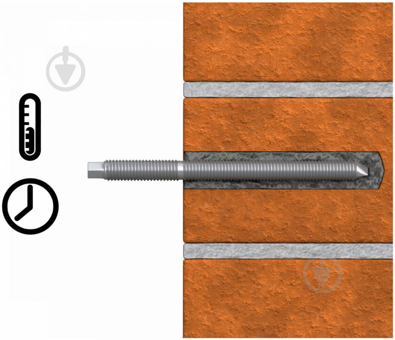 Шпилька до хімічного анкера 12х160 мм Rawlplug - фото 4