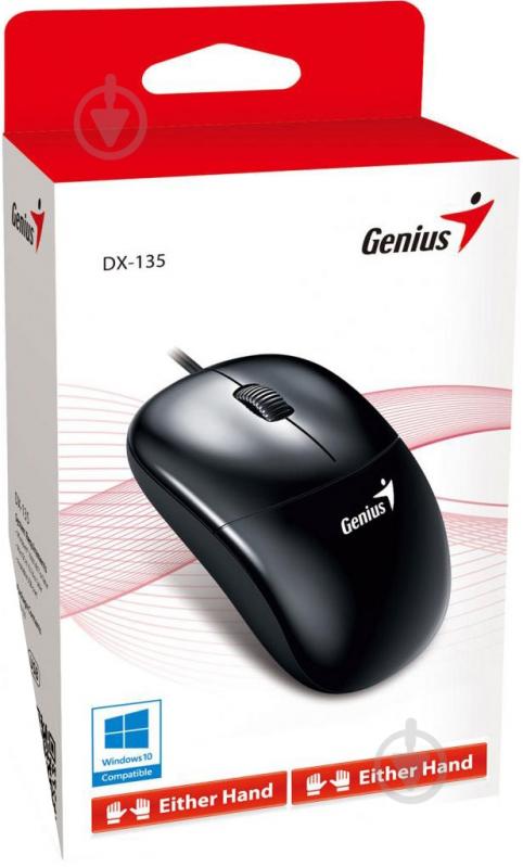 Мышь Genius DX-135 USB (31010236100) black - фото 4 Мышь Genius DX-135 USB (31010236100) black - фото 4