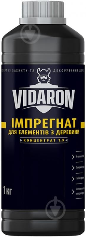 Импрегнат Vidaron для конструкционной древесины концентрат 1:9 бесцветный не создает пленку 1 кг - фото 1