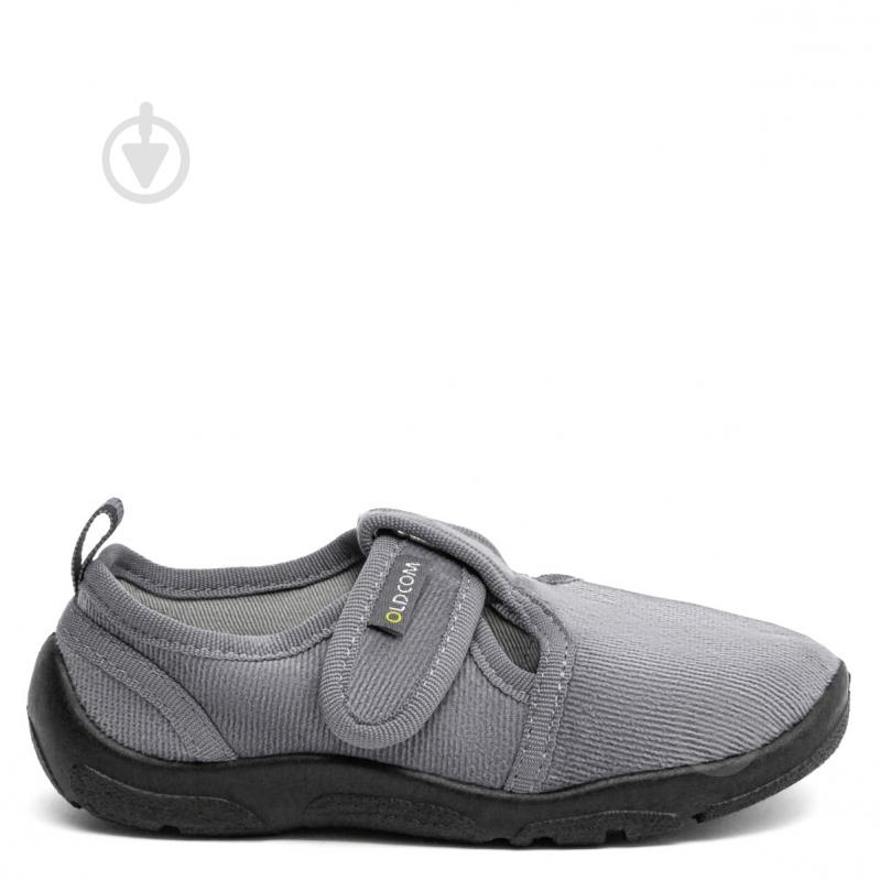 Тапочки детские Oldcom Tody р.24 серый - фото 1