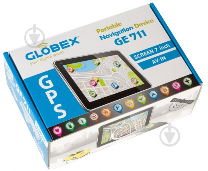 GPS-навигатор Globex GE711 + NavLux - фото 5
