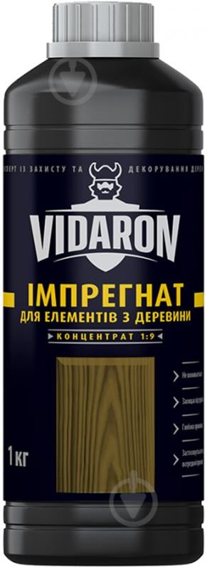 Імпрегнат Vidaron для конструкційної деревини концентрат 1:9 коричневий 1 кг - фото 1