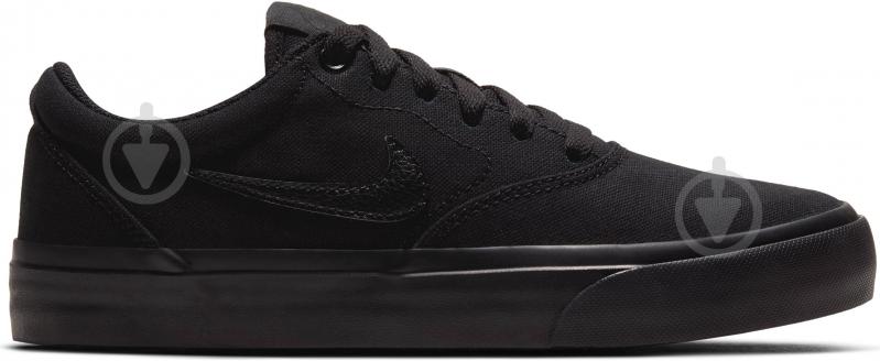 Кроссовки для мальчиков демисезонные Nike SB CHARGE CNVS (GS) CQ0260-005 р.39 черные - фото 3