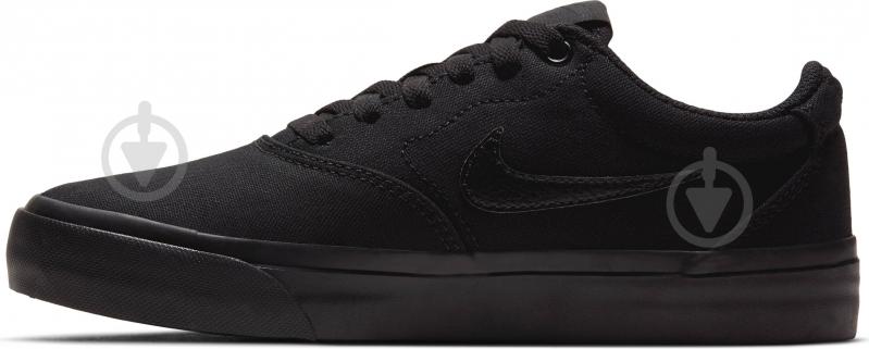 Кроссовки для мальчиков демисезонные Nike SB CHARGE CNVS (GS) CQ0260-005 р.39 черные - фото 6