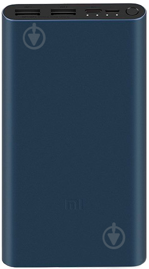 Повербанк Xiaomi Mi 3 (PLM13ZM) 10000 mAh black (726789) - фото 1