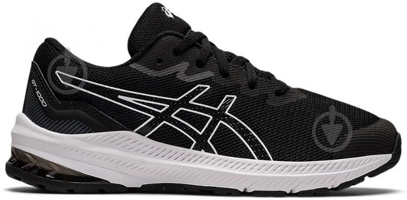 Кросівки для дівчаток Asics GT-1000 11 GS 1014A237-001 р.35 чорні - фото 1