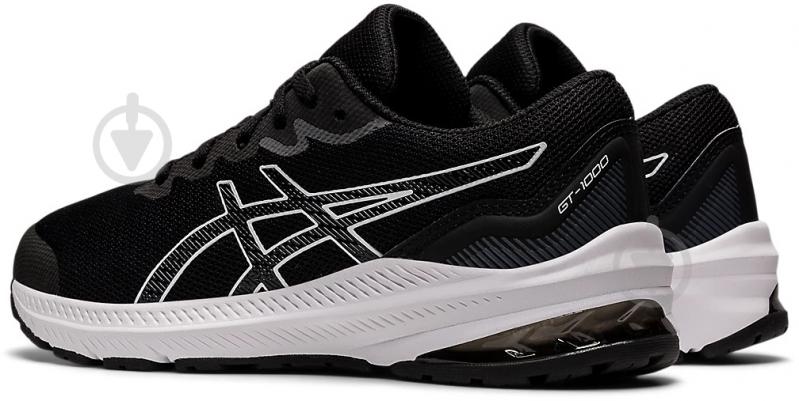 Кросівки для дівчаток Asics GT-1000 11 GS 1014A237-001 р.35 чорні - фото 5