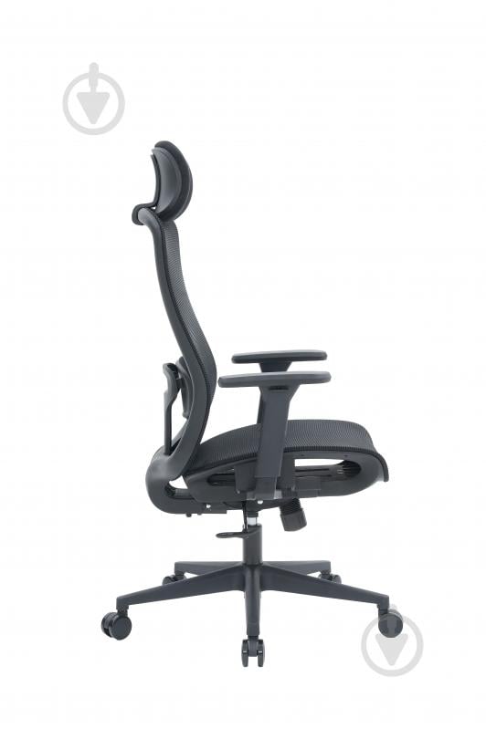 Кресло офисное OfficePro Wave OC670-B-B-B Black черный - фото 5