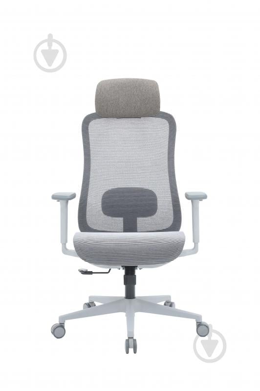 Крісло офісне OfficePro Wave OC670-G-G-G Gray сірий - фото 2