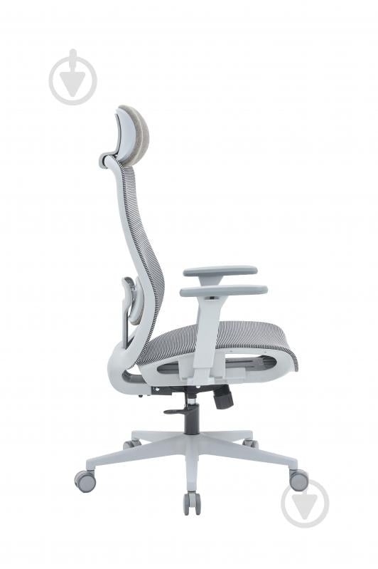 Крісло офісне OfficePro Wave OC670-G-G-G Gray сірий - фото 5