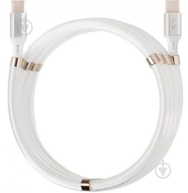 Дата-кабель Krazi USB Type-C to Type-C KZ-UC001 1 м белый (00000079677) - фото 1 Дата-кабель Krazi USB Type-C to Type-C KZ-UC001 1 м белый (00000079677) - фото 1